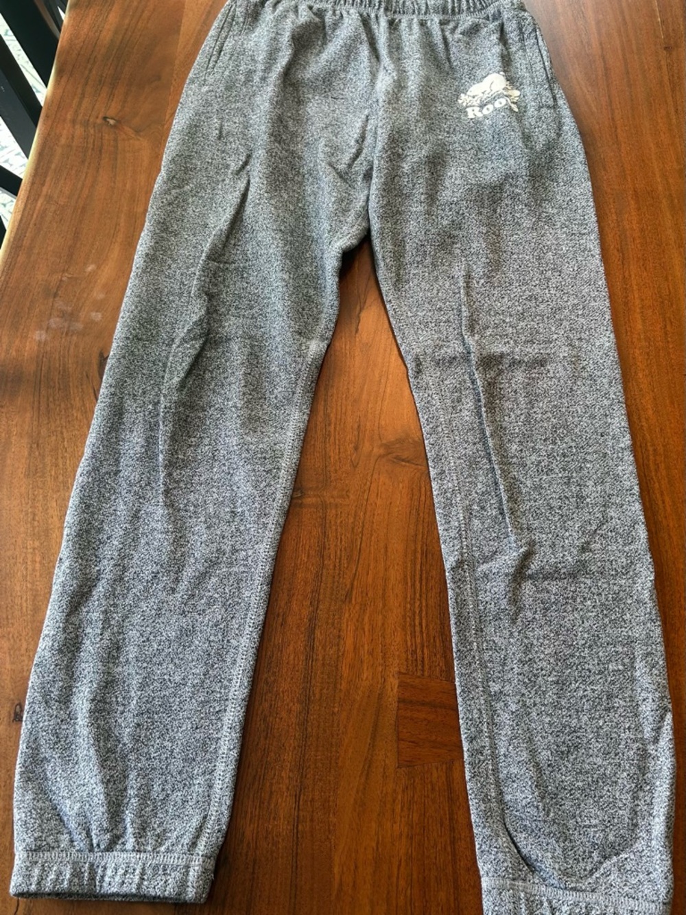 Roots Gray Women's Sweatpants - Cozy Jogger size XXS